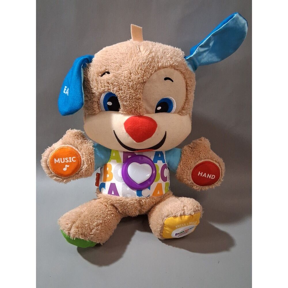 Fisher-Price Laugh & Learn Smart Stages Puppy Interactive Musical Plush Toy
